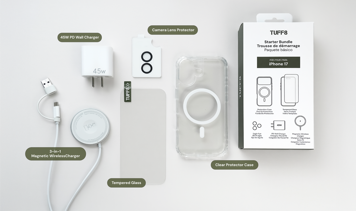 Tuff8 Bundle 5-in-1