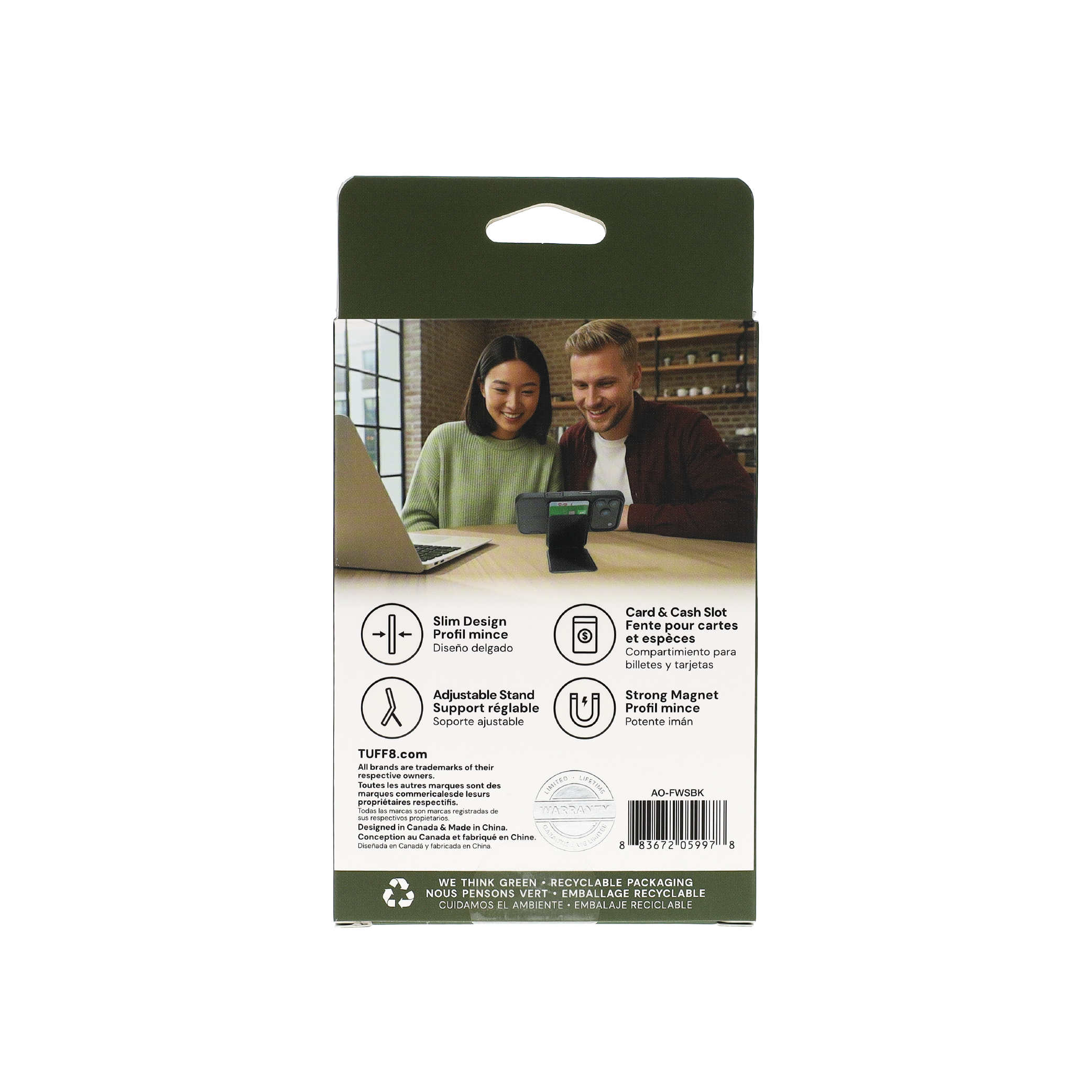 Foldable Wallet Stand