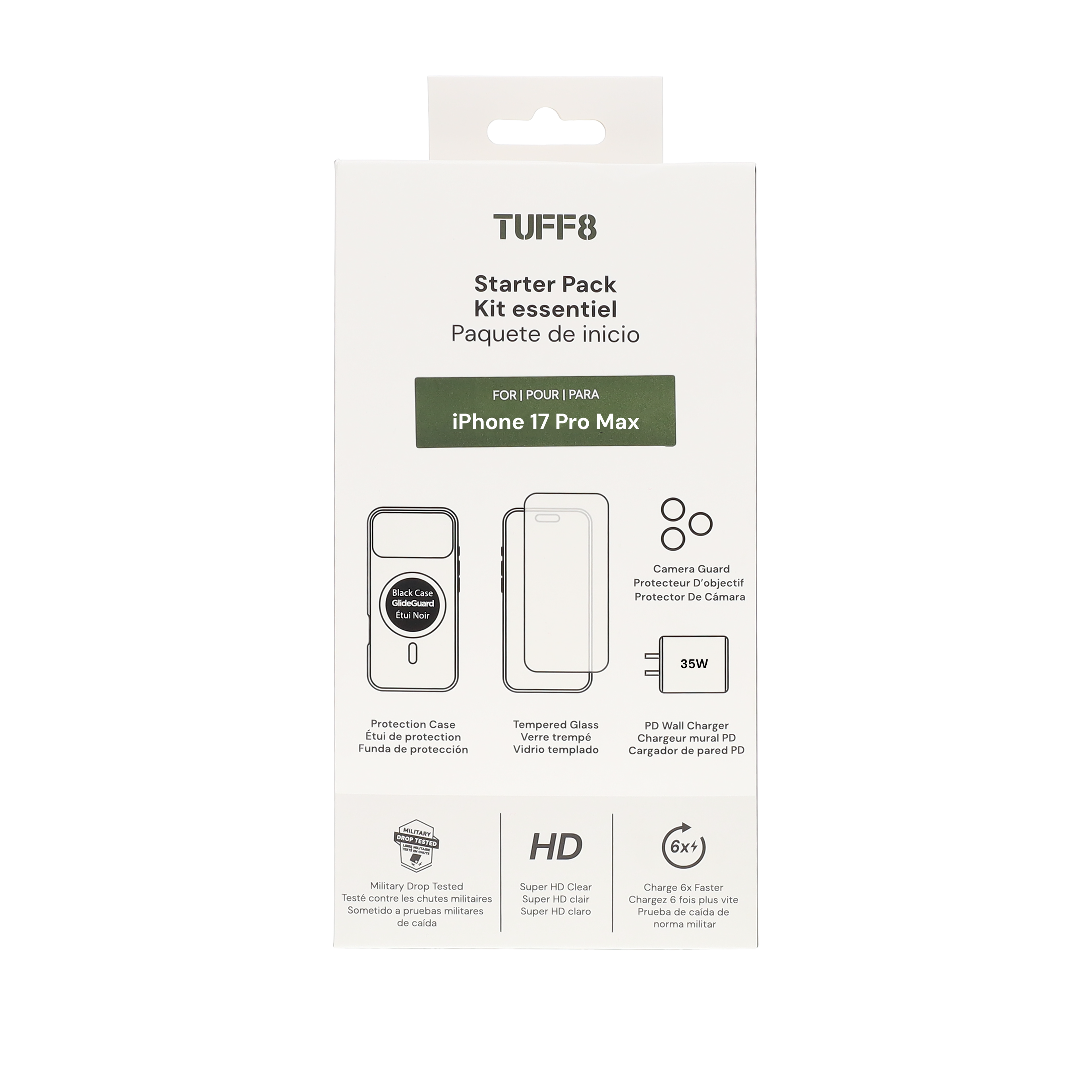 iPhone 17 Pro Max 4-in-1 Starter Pack