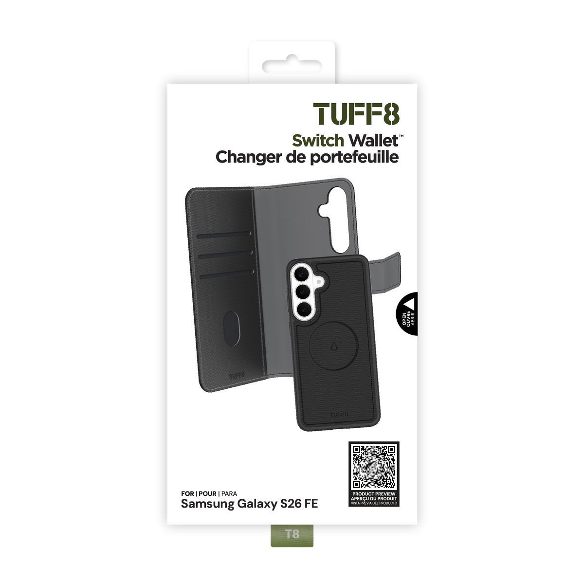 Samsung Galaxy S26 FE Switch Wallet Case