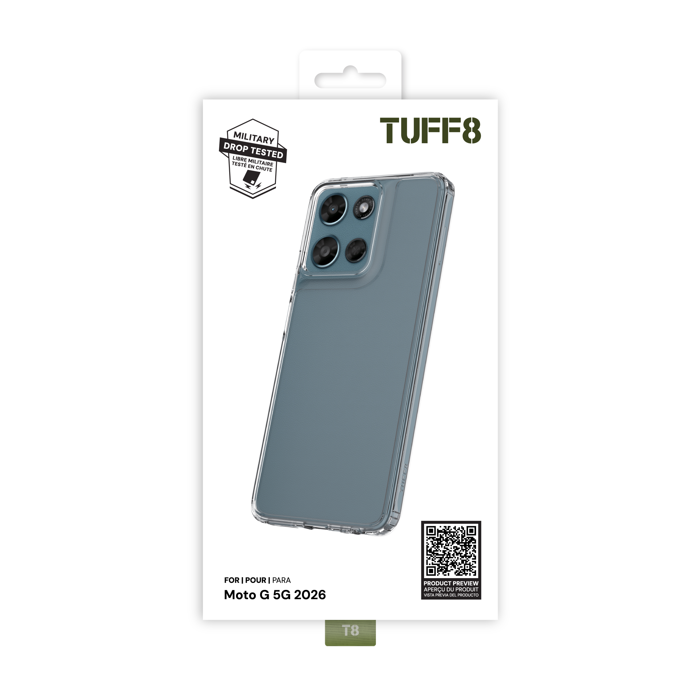 Motorola Moto G 2026 Clear Case