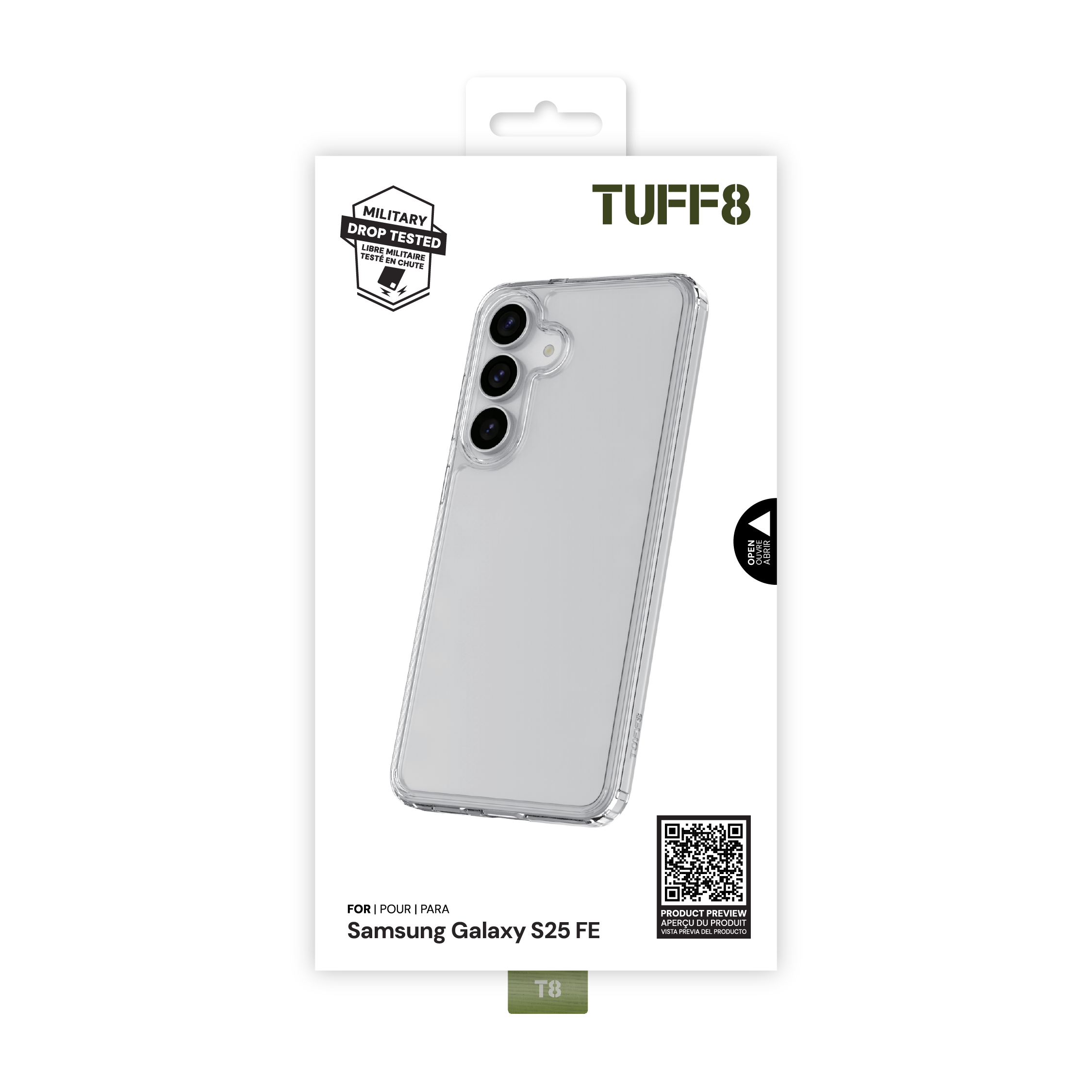 Samsung Galaxy S25 FE Clear Case