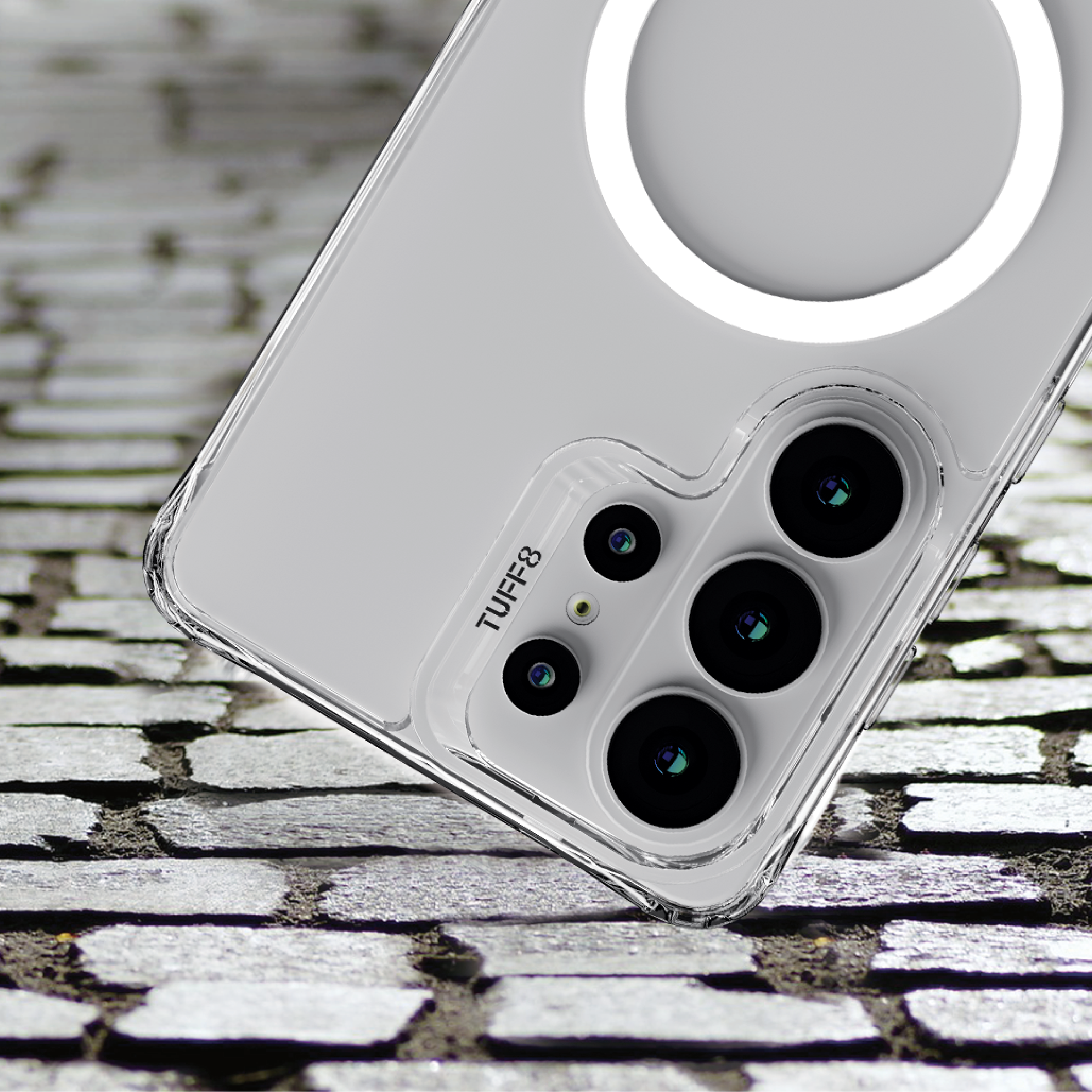 Samsung Galaxy S26 Ultra Qi2 Compatible Clear Case