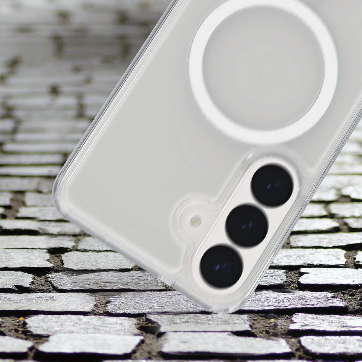 Samsung Galaxy S26 FE Qi2 Compatible Clear Case