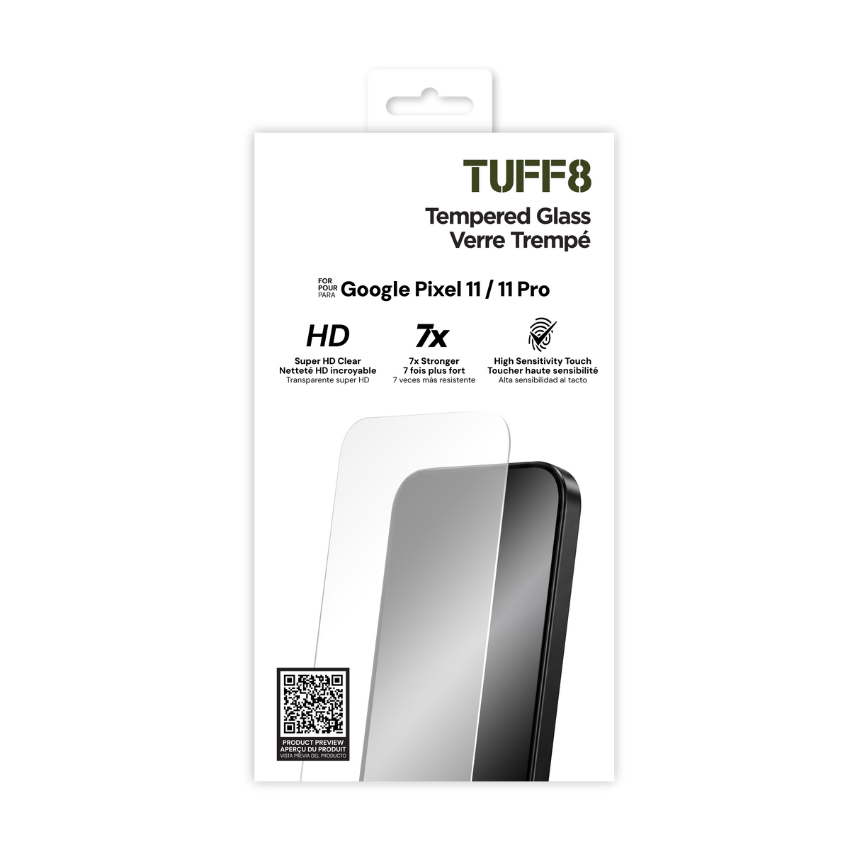 Google Pixel 11 / 11 Pro Tempered Glass