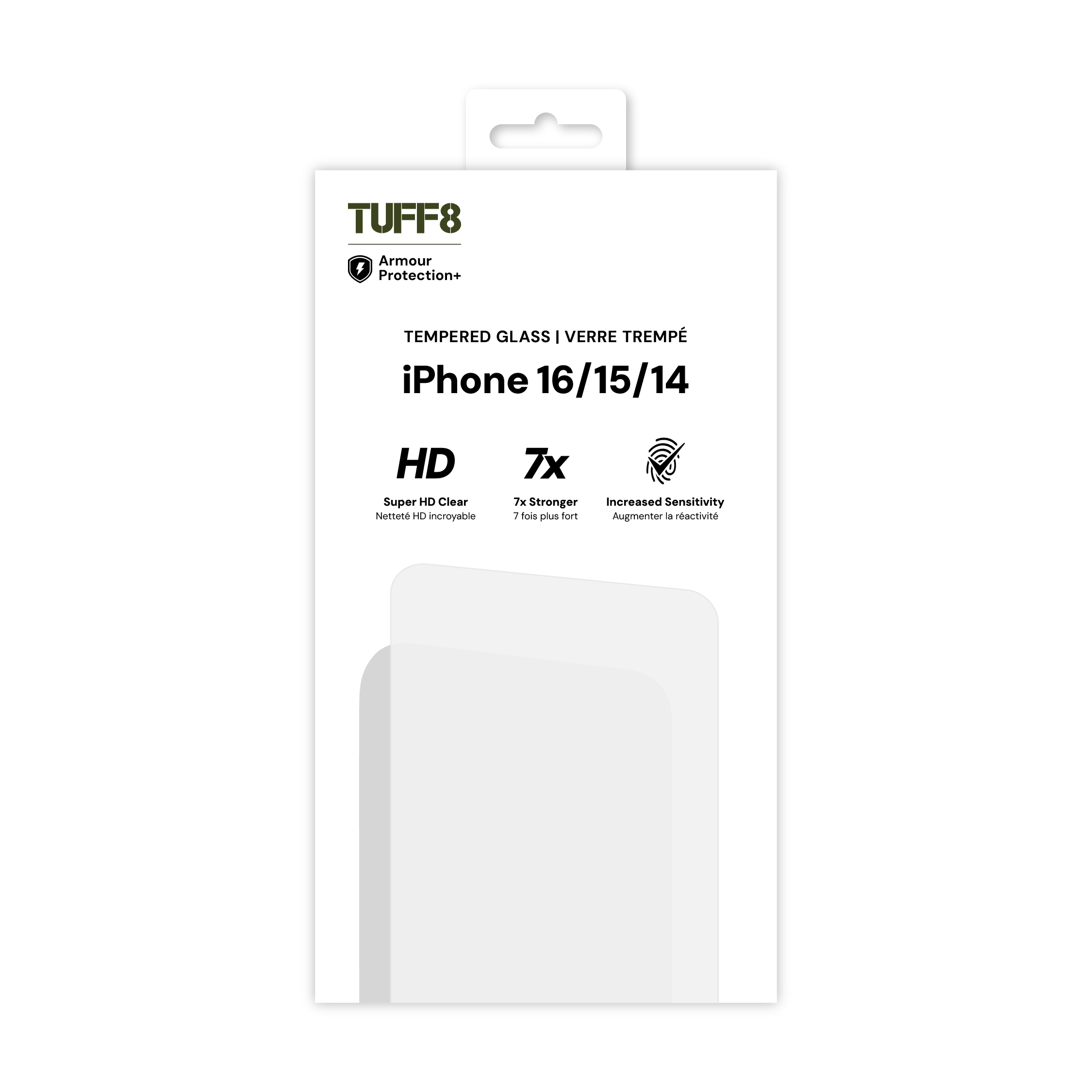 iPhone 16 Tempered Glass
