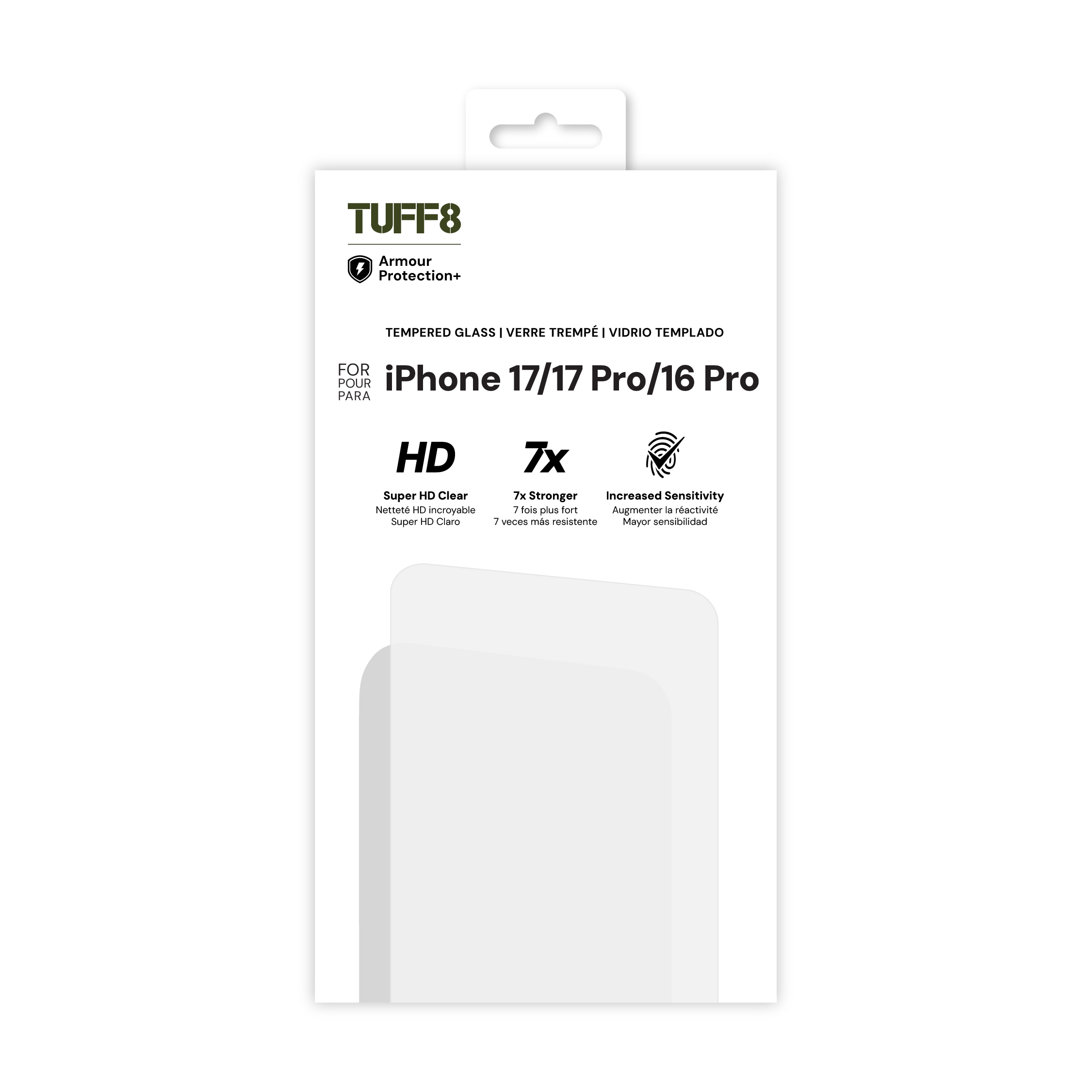 iPhone 17/17 Pro Tempered Glass