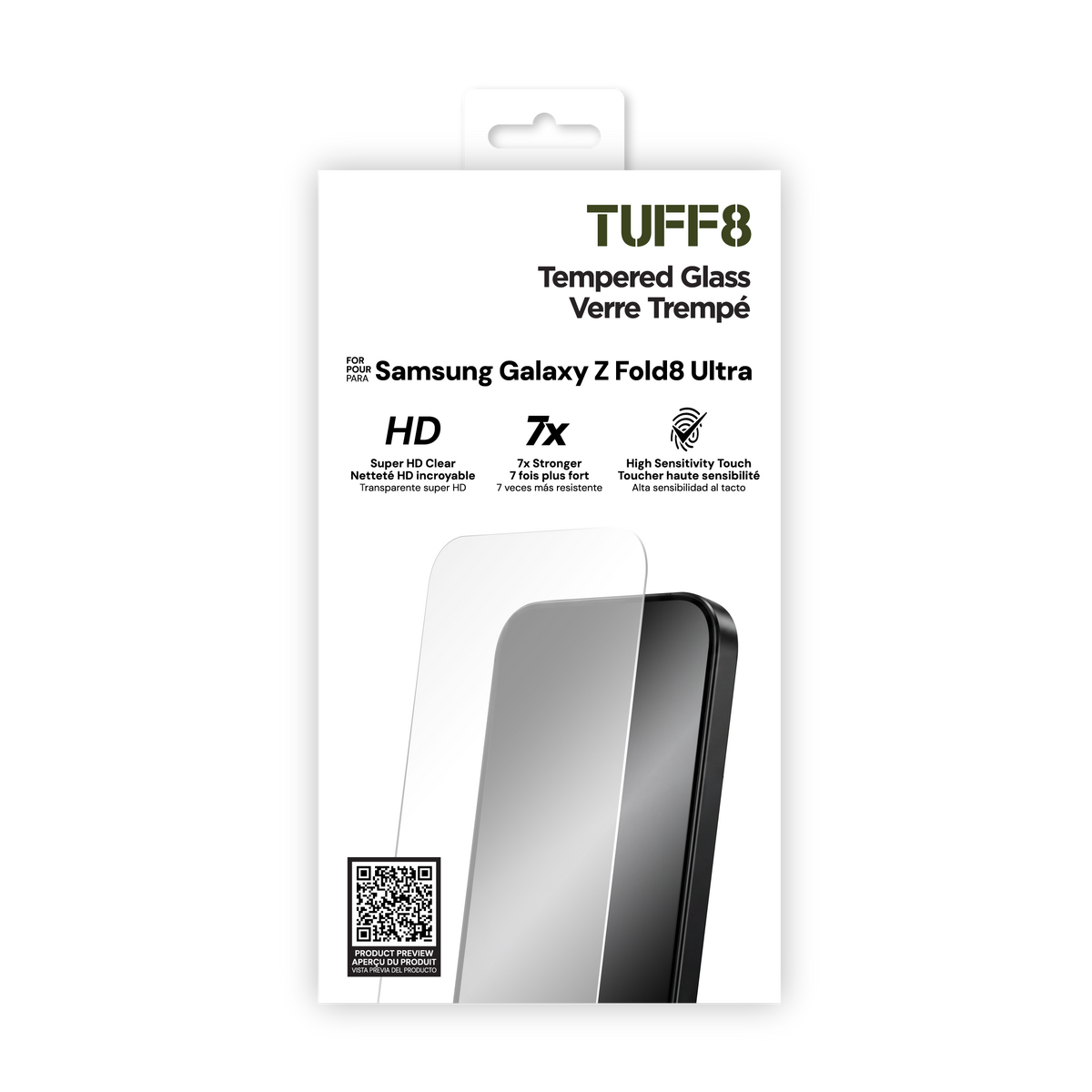 Samsung Galaxy Z Fold8 Ultra Tempered Glass