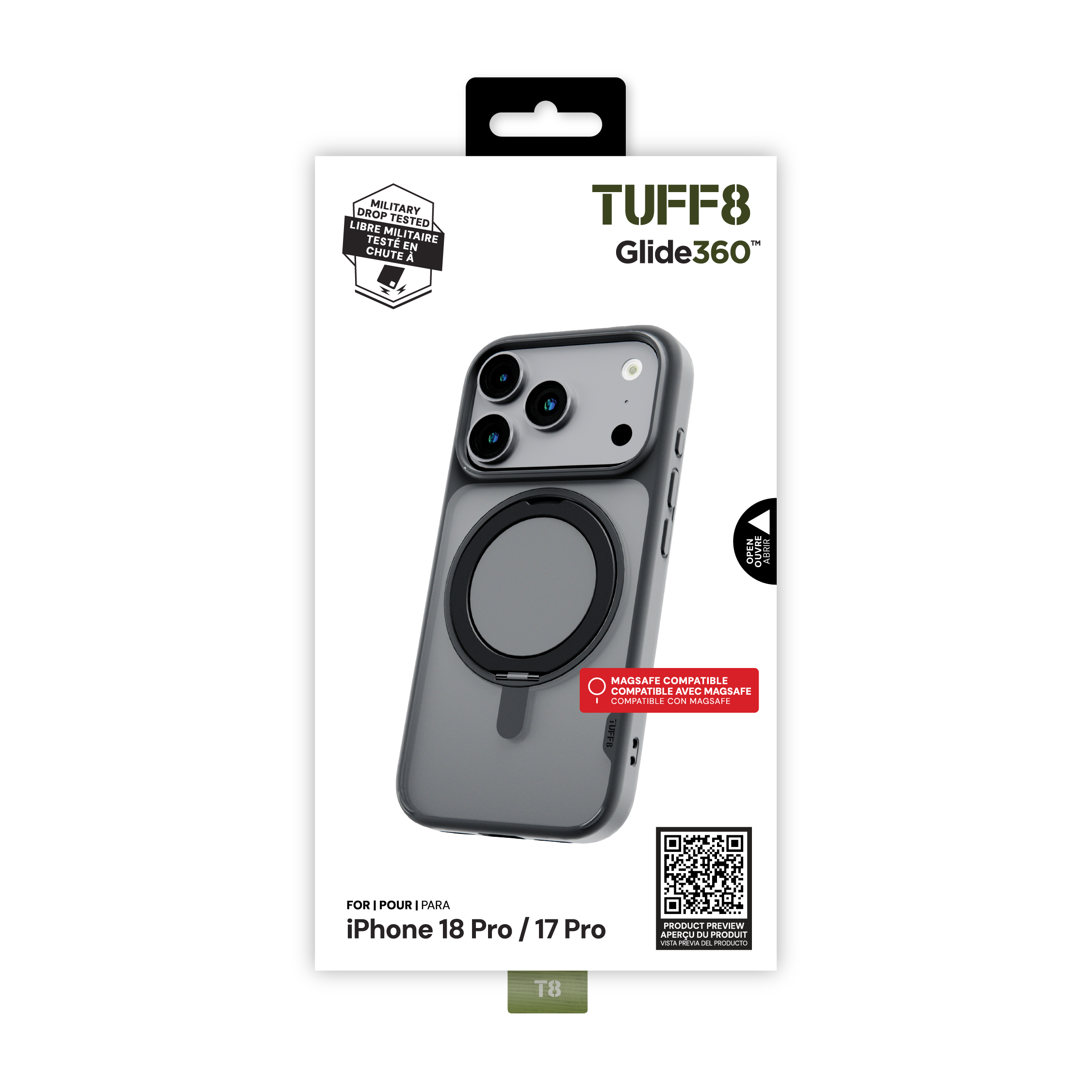 iPhone 18 Pro / 17 Pro Glide360 Case