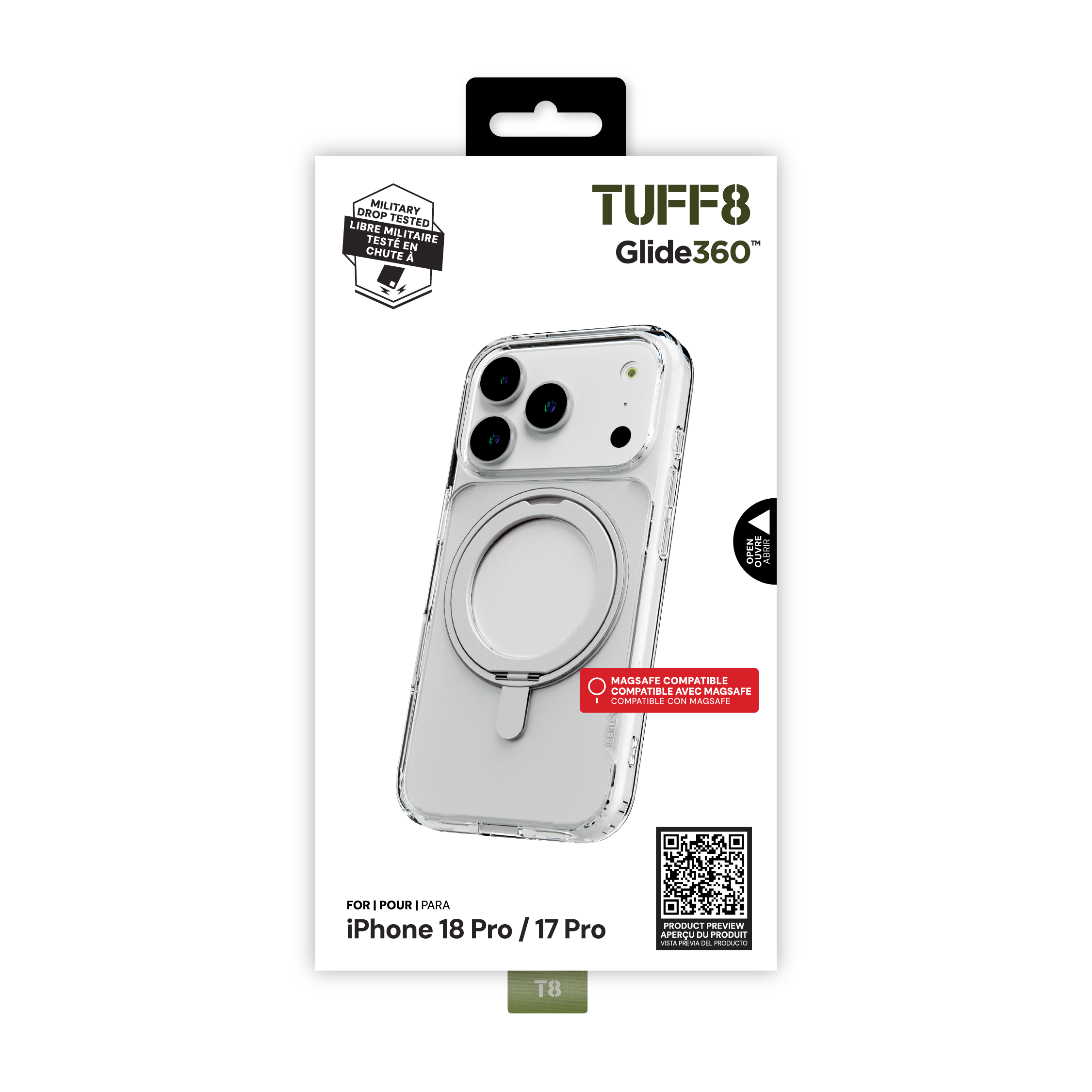 iPhone 18 Pro / 17 Pro Glide360 Case