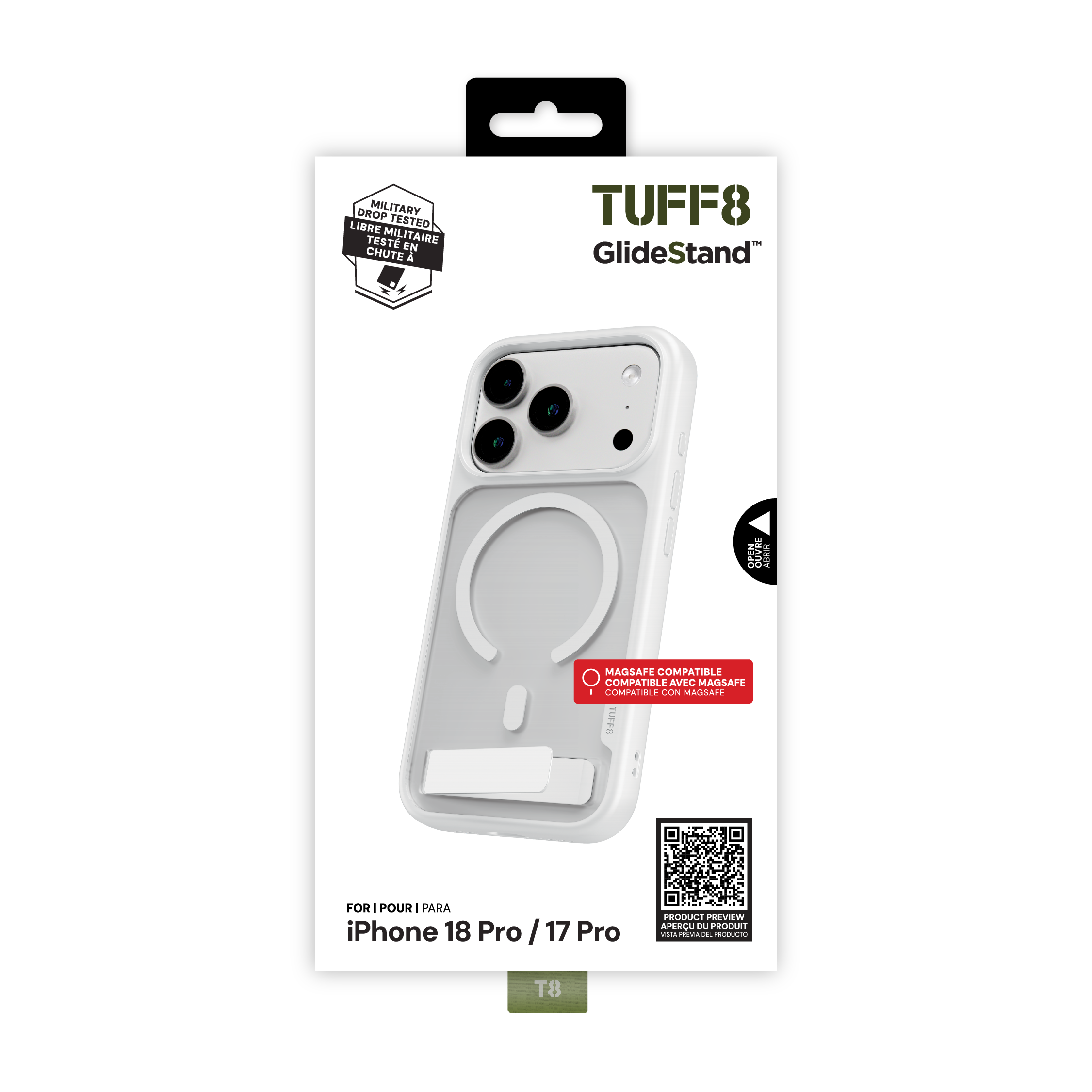 iPhone 18 Pro / 17 Pro GlideStand Case