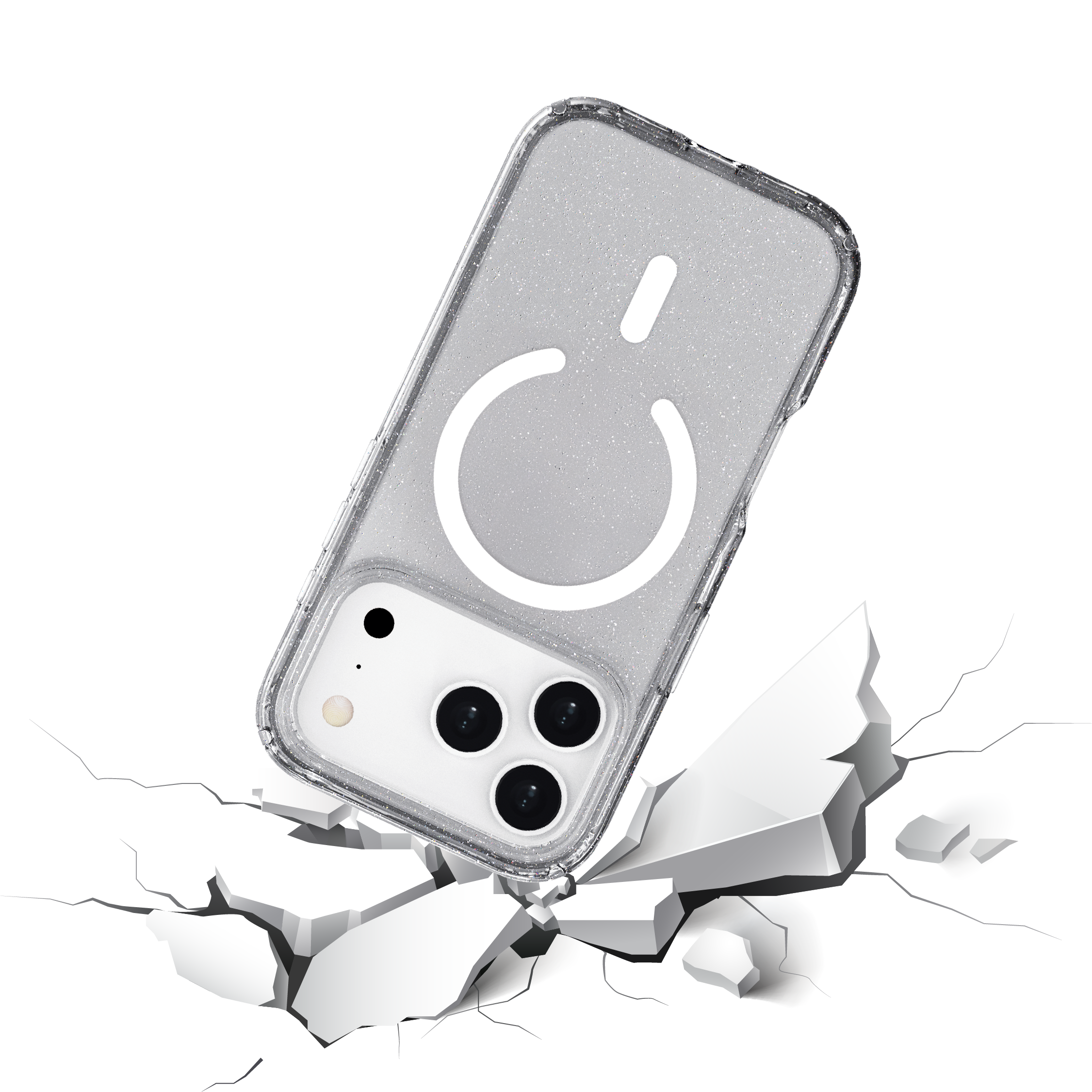 iPhone 17 Pro Glitz Case