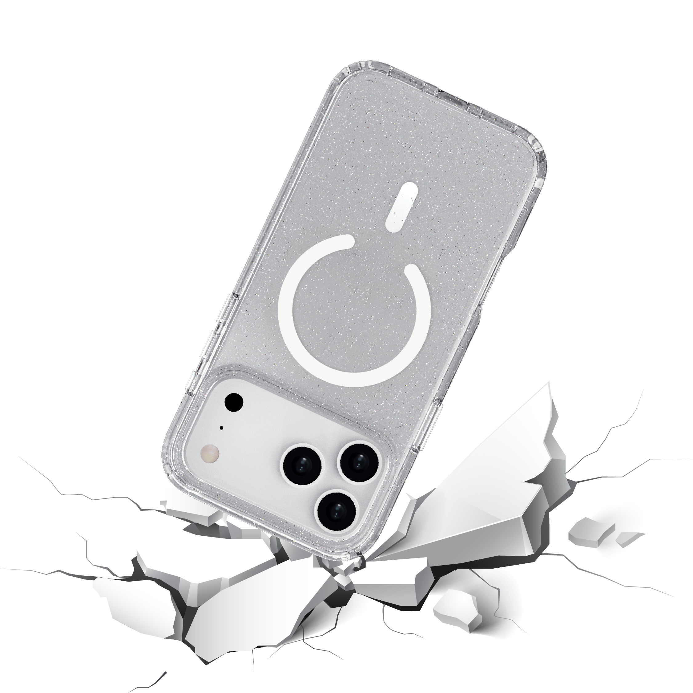 iPhone 17 Pro Max Glitz Case