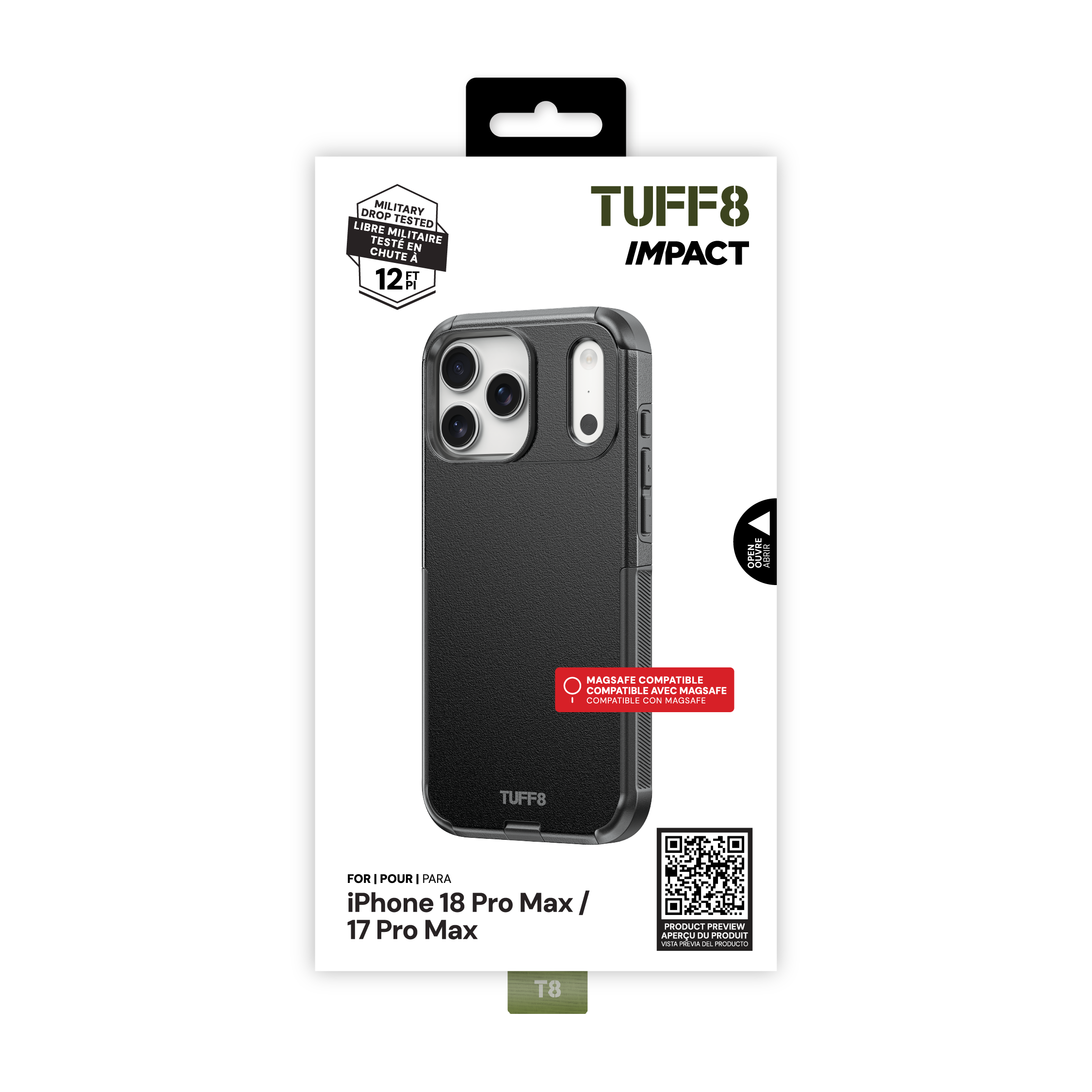 iPhone 18 Pro Max / 17 Pro Max Impact Case