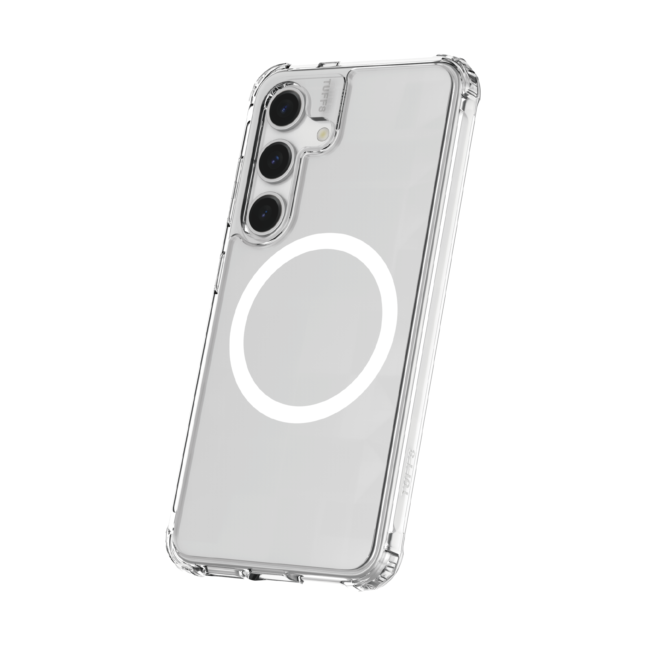 Samsung Galaxy S25 Qi2 Compatible Clear Case