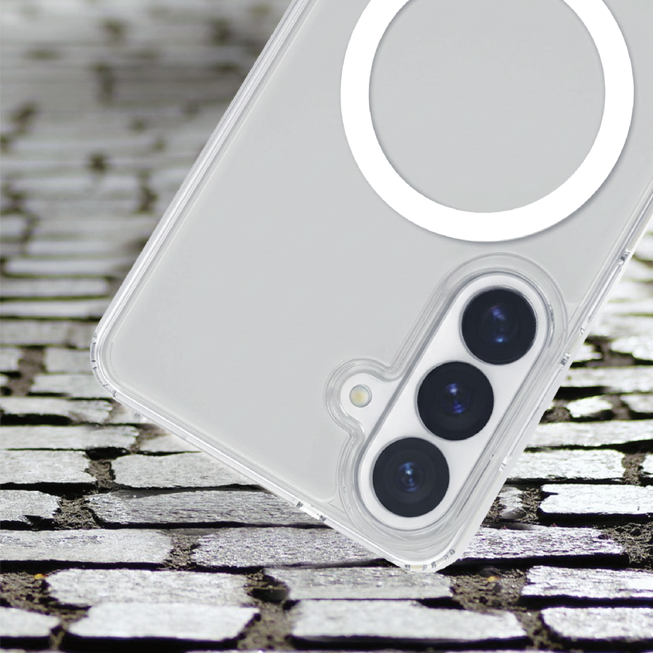 Samsung Galaxy S26+ Qi2 Compatible Clear Case