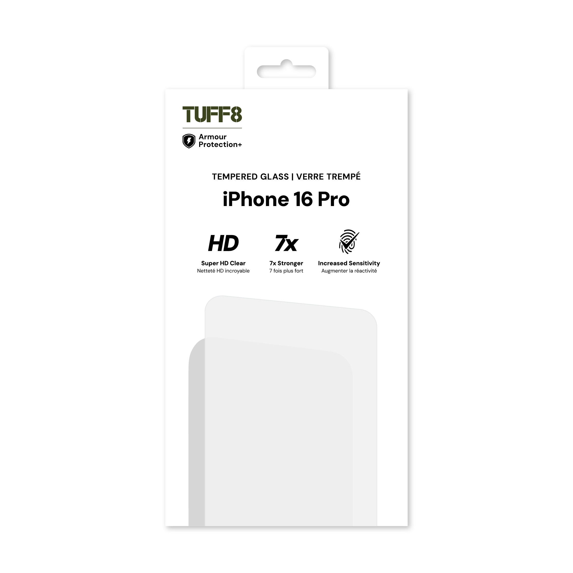 iPhone 16 Pro Tempered Glass
